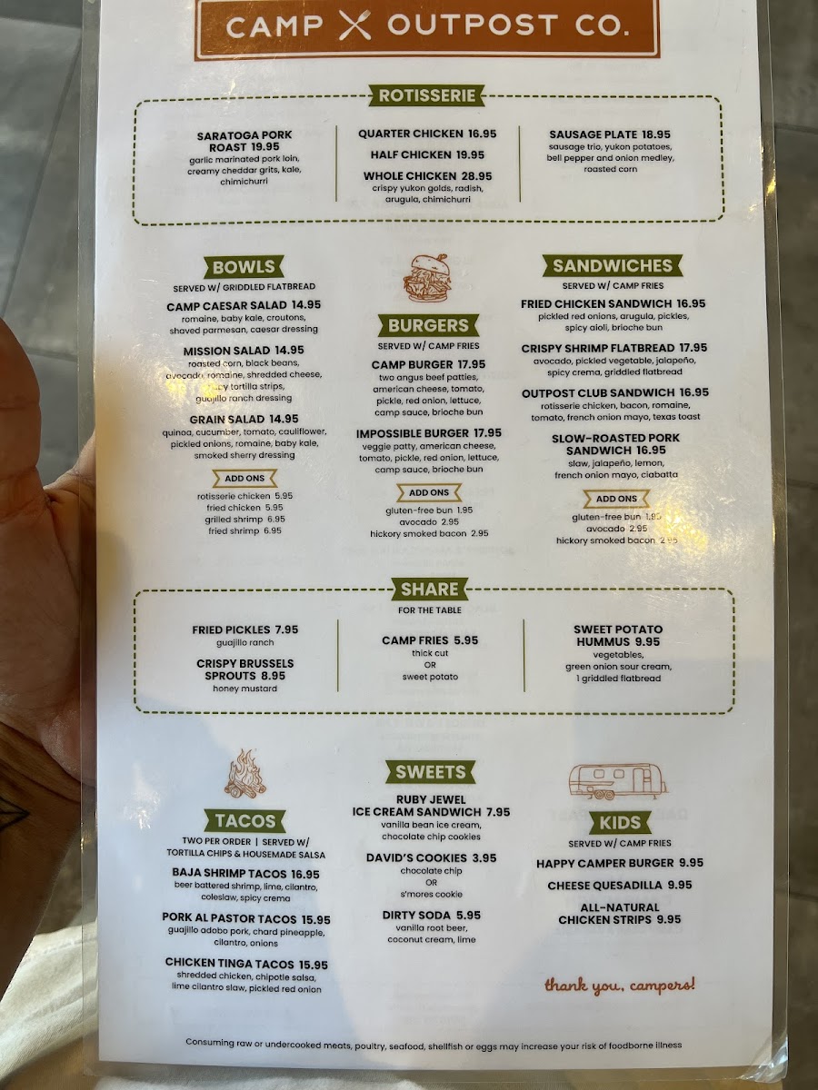 Camp Outpost Menu - Image 4